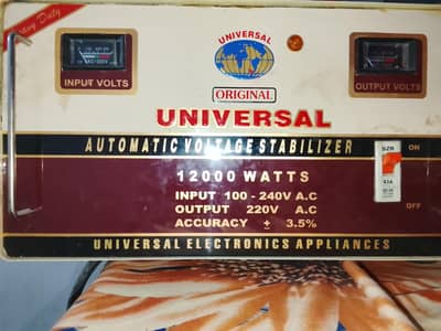 12000 W Automatic Voltage Stabilizer |Universal | Ac Stabilizer •