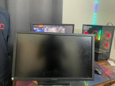 ViewSonic 24 Inch LCD - Supports Internet, VGA, DP, HDMI