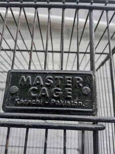 Parrots cage