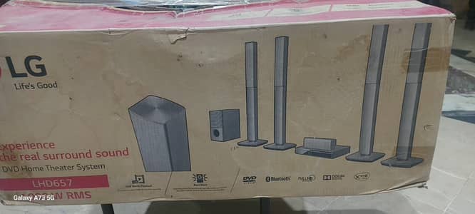LG LHD65.1000W 5.1 Channel Home Theater System