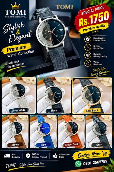 Stylist & Elegant Men's Watches