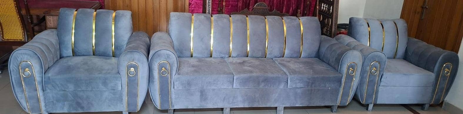 SOFA SET 5 SEATER 2