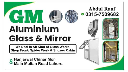 GM Aluminum Glass&Meirror