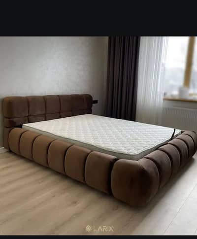 Polished Wooden Bed | Modern Bedroom Bed | Premium Quality