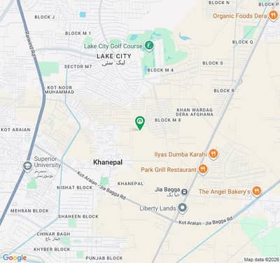 Residential Plot Sized 5 Marla In Lake City - Sector M7 - Block C4