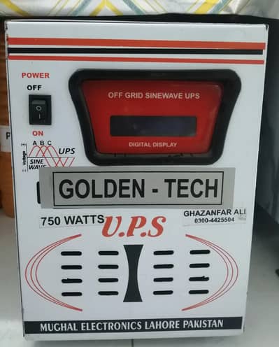 750W UPS – Home/Shop Use – Inverter UPS
