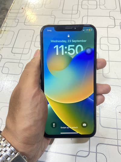 I phone x pta Approved 64 gb