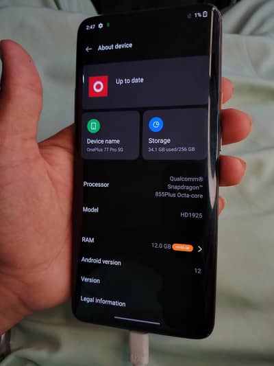 One Plus 7T Pro