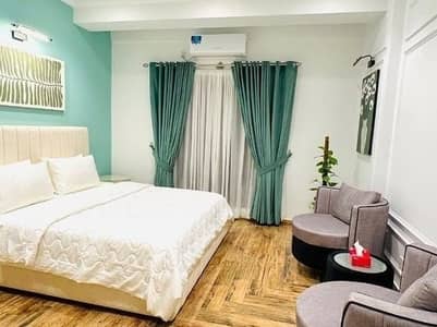 Daily Basis Weekly Basis One Bedrooms Fully Furnished Luxury Apartment Available For Rent Bahria Town Phase 1, Project In Bahria Heights 1 , Phase 4 or Bahria Phase 7 Luxury Apt Available