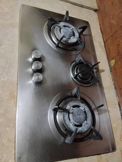 Gas Stove 3 Good Condition
