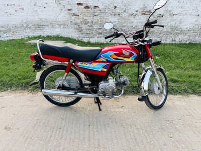 honda cd 70 2026 model all punjab registered