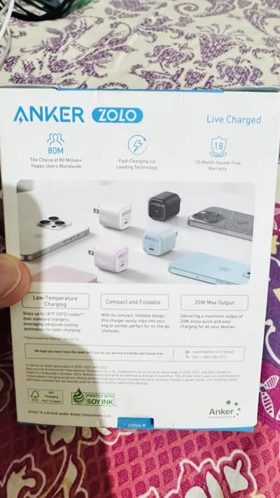 Orignal anker IQ America sa 2 aye ha