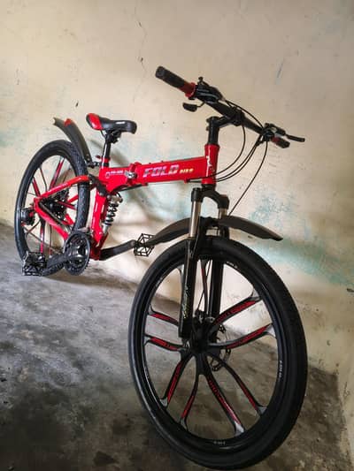 Aly Wheels Foldable imported cycle with Hidrolic suspensions