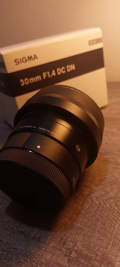 Sigma 30mm 1.4 Lens