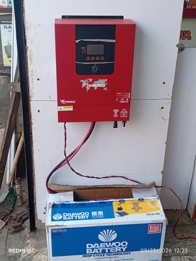 inverex solar inverter with battery ups