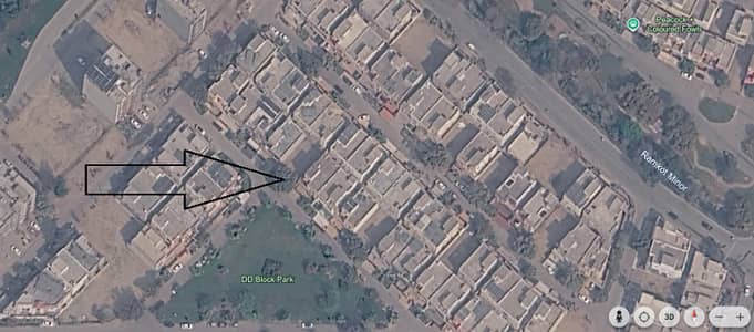 10 Marla Plot For Sale DD Block Bahria Town Lahore