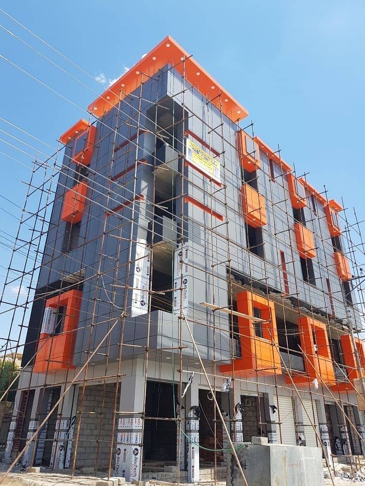 Aluminium Cladding Services, ACP Sheets, Building Elevation, Interior 9
