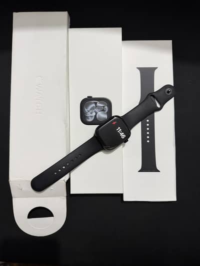 Watch series 11 new 100% battery health 10/10 46mm with box