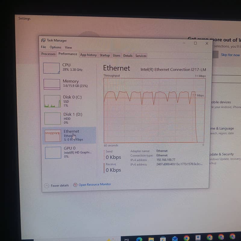 Computer new condition very smooth using 5