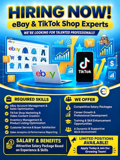 Ebay & Tiktok Shop Expert