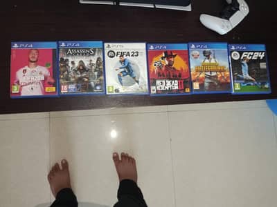 PS4 games CDs