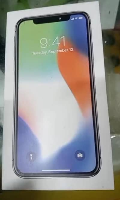 iphone x only box available