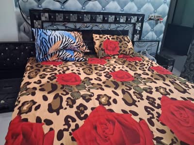 bed sofa table wodden wardrobe