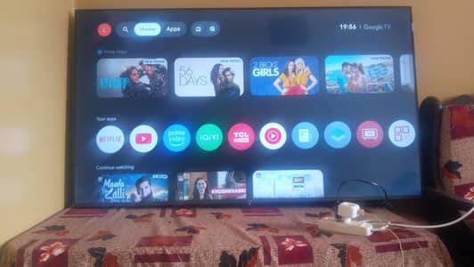 TCL 55 Inch LED Smart TV – Excellent Picture Quality & Condition