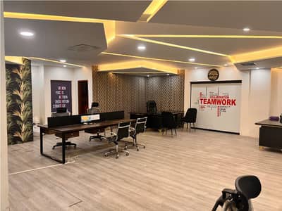 Office Area 1100 Square Feet Available For Rent Corporate Office in Liberty Market Gulberg 3 Lahore