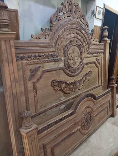 Pure Wood Bed