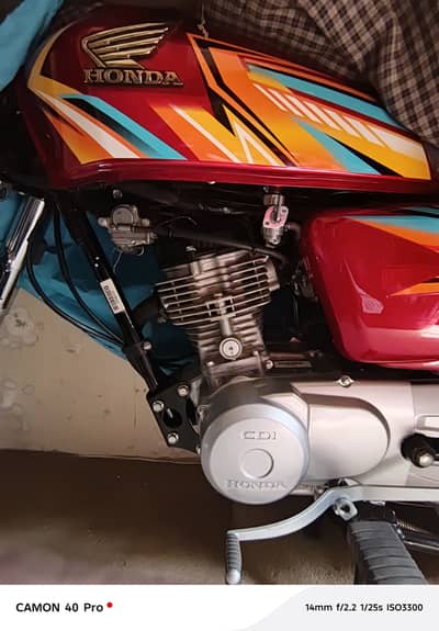 Honda CG125 2026 model zero meter