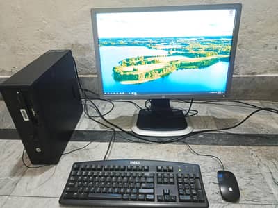 Core i5 6 Gen HP EliteDesk 800 G2 with 24 Inches Monitor
