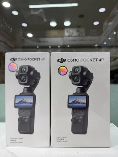 Dji Pocket 4P & 4P Vlog Combo