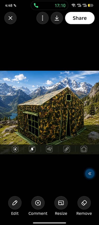 10×10 tent