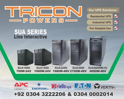 Apc Smart UPS SUA3000i SUA2200i SUA1500i SUA1000i All Smart Series Ava