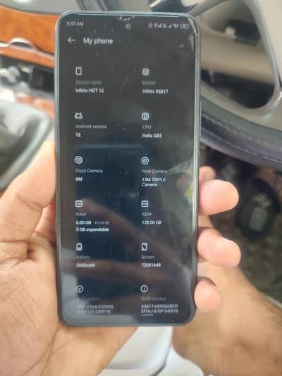 Infinix Hot 12 PTA approved 26.5k