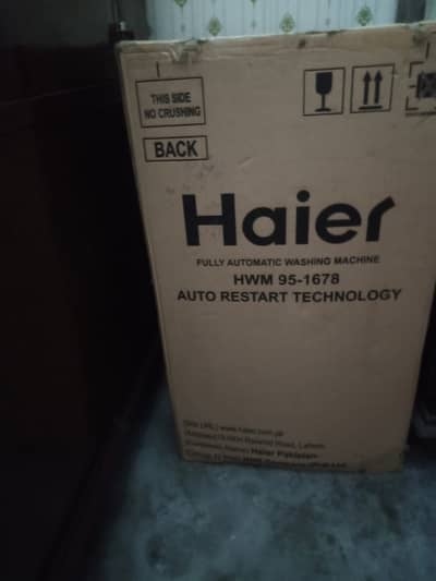 Brand New factory-sealed Haier Top Load Automatic Washing Machine