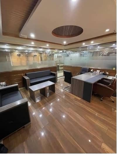 Fully Furnished Brand New Office Area 1500 Square Feet Available For Rent In Main Boulevard Road Gulberg 3 Lahore
