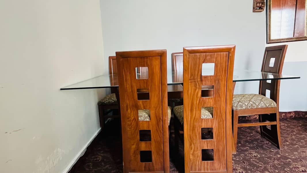 6 chairs Dining Table 3