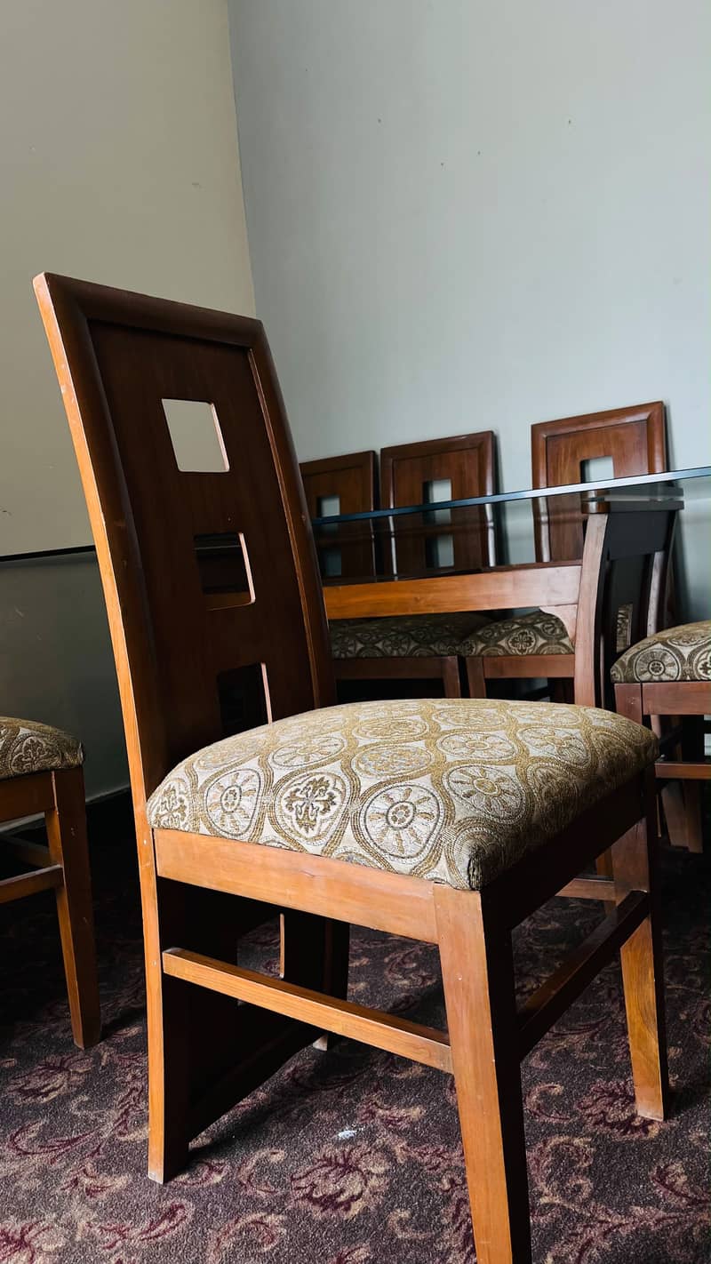 6 chairs Dining Table 5