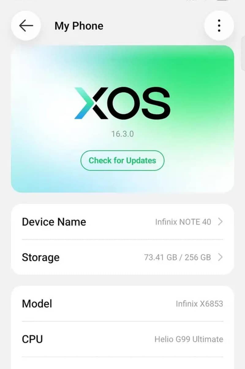 Infinix Note 40 6
