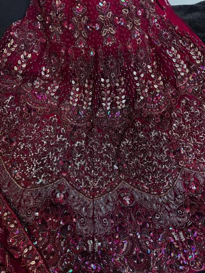Branded Red Barat Lehnga & Walima Maxi For Sale in Lahore