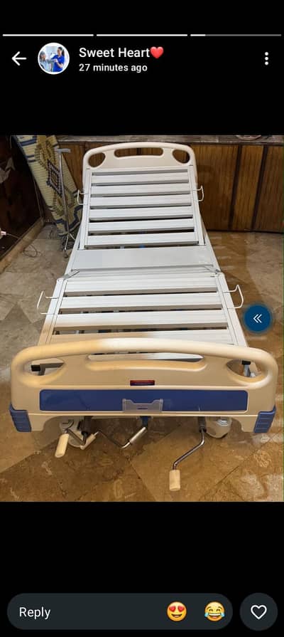 3 Function Medical Patient Bed with Mattress