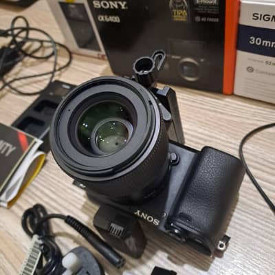 Sony a6400 with sigma 30mm