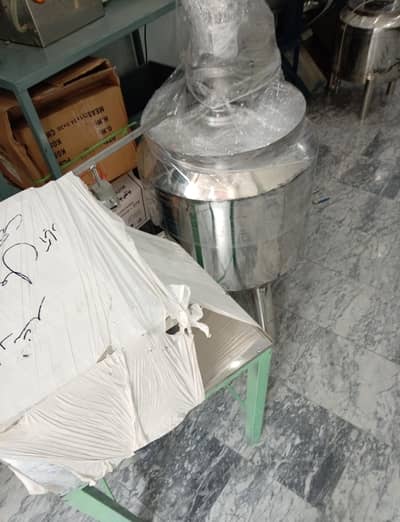 60 Liter ss 304 juice plant complete set up with Liquid filling machin