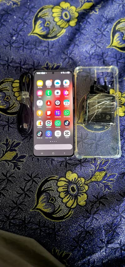 Samsung Mobile S21 Ultra 5G afficial pta approved fizecal  double sim