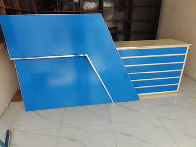 racks and Counter Table