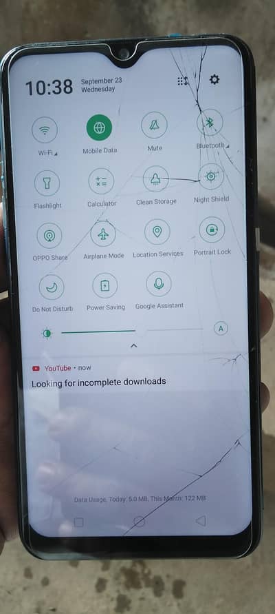 OPPO A7 (3-64) gb 4230 mAh battery hotspot behtreen chlta hy