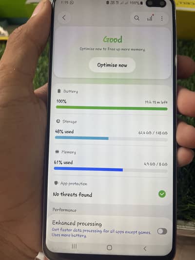 Samsung Mobile S10 Plus