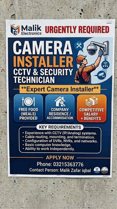 expert cameras installer